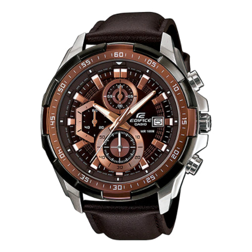 CASIO EDIFICE Serieses Men's Mens Brown Analog EFR-539L-5AV
