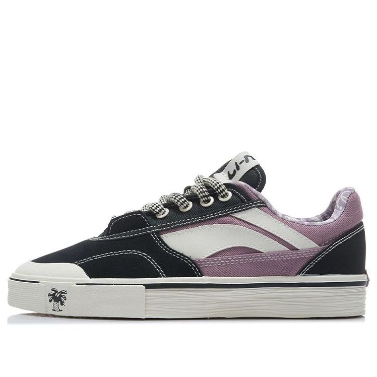 Li-Ning Skate Shoes x STEVEN HARINGTON 'Black Purple' AECR105-1