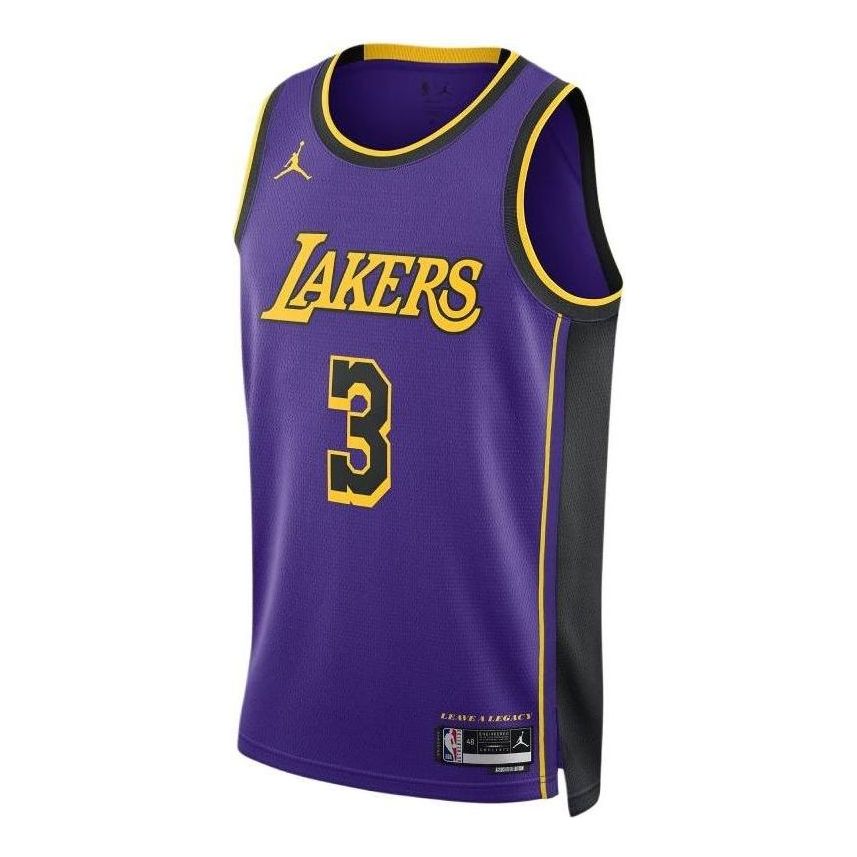 Air Jordan Dri-FIT NBA Swingman Jersey 'Los Angeles Lakers Statement Edition - Field Purple' DO9530-504