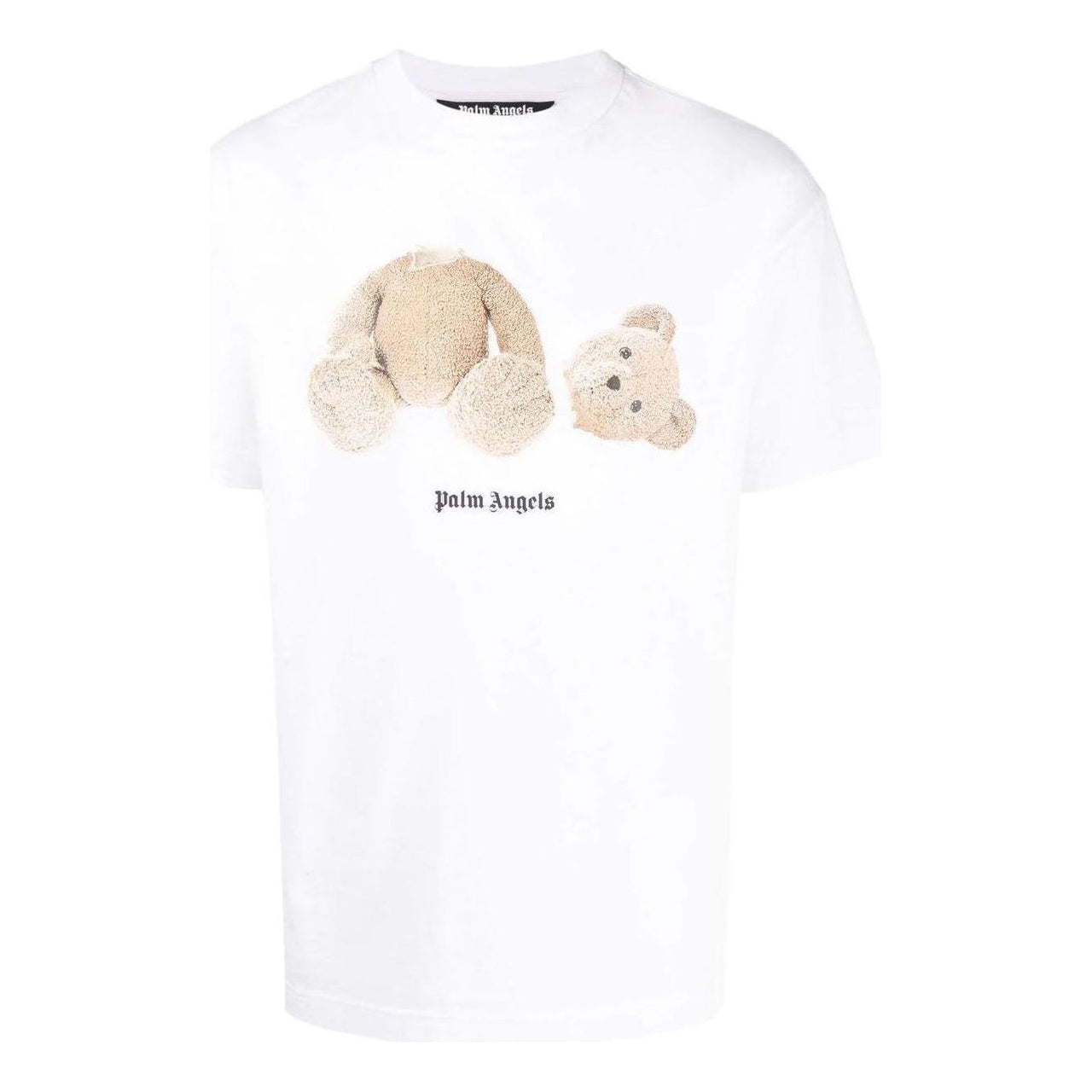 Palm Angels FW22 Kill The Bear T-Shirt 'White Brown' PMAA001C99JER0140160