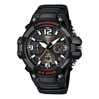 CASIO Waterproof Sports Quartz Mens Black Analog MCW-100H-1AVDF