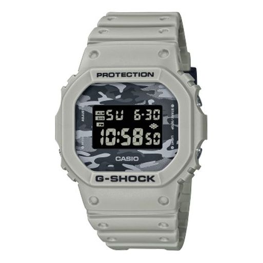 CASIO G-Shock Square 'Grey' DW-5600CA-8PR