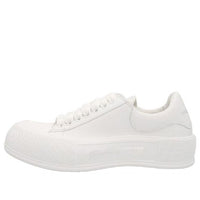 (WMNS) Alexander McQueen Deck Skate Plimsoll Shoes 'White' 697121WIAB69065