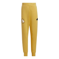 (GS) adidas Urban Outdoor Tracksuit Bottoms Asia Sizing 'Yellow' IQ1338