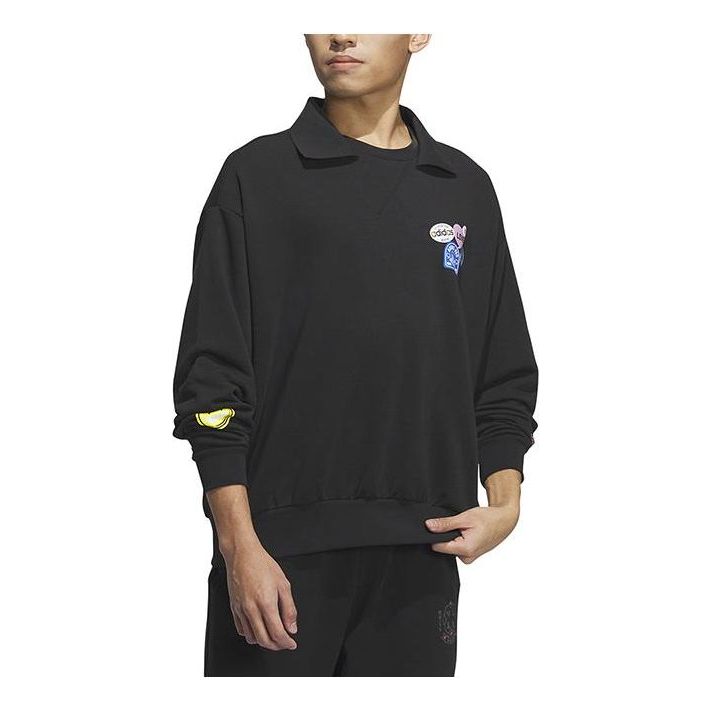 adidas Neo Graphic Sweaters 'Black' IK6015