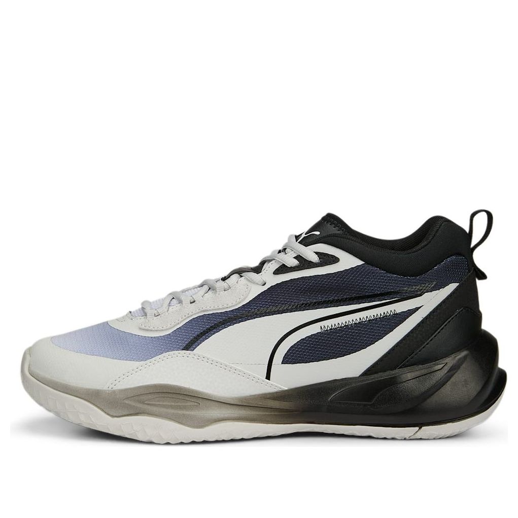PUMA Playmaker Fade Basketball Shoes 'White Black' 389328-02