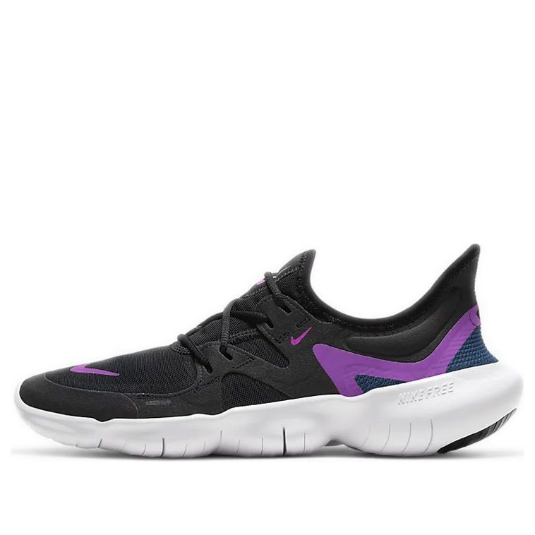 (WMNS) Nike Free RN 5.0 'Black Vivid Purple' AQ1316-009