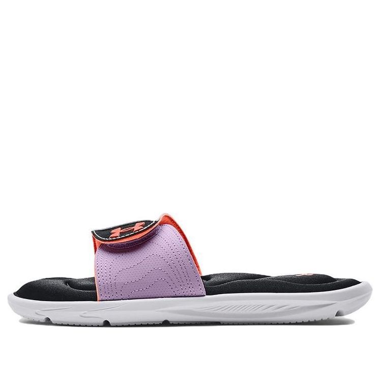 (WMNS) Under Armour Ignite 9 Slide 'White Black' 3022717-112