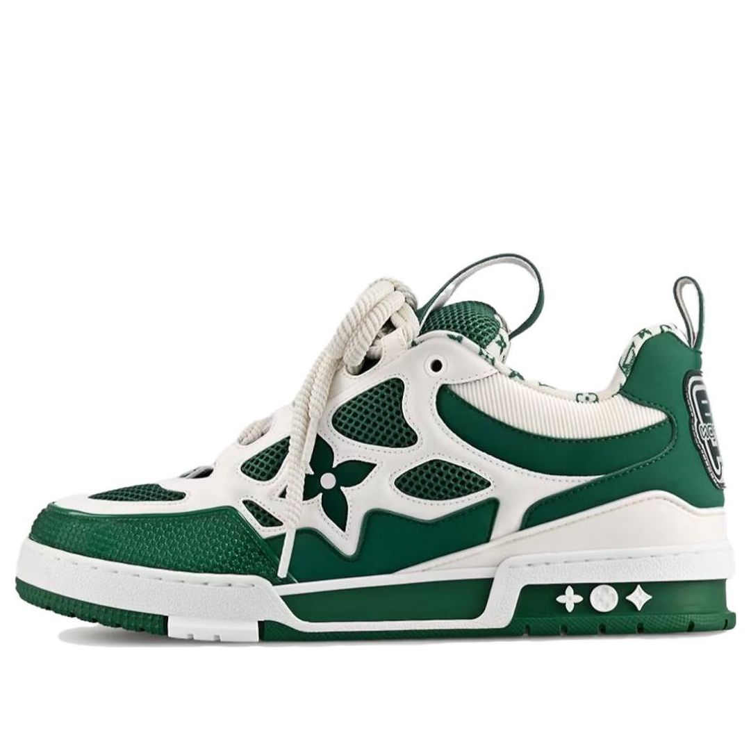 LOUIS VUITTON Skate Sneakers 'Green White' 1AC520