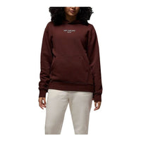 Air Jordan Wordmark Fleece Pullover Hoodie 'Burgundy' HJ3450-227