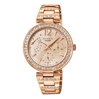 CASIO SHEENSeries es Rose-Golden Rose Gold Analog SHE-3043PG-9A
