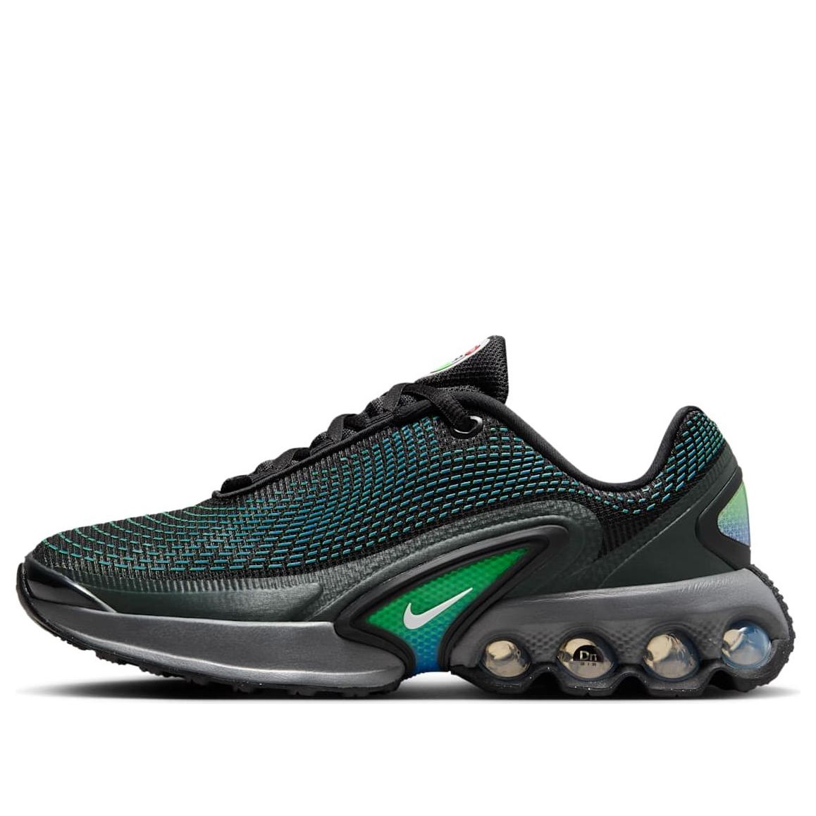 (GS) Nike Air Max Dn 'Black Hyper Cobalt Rage Green' FB8987-010
