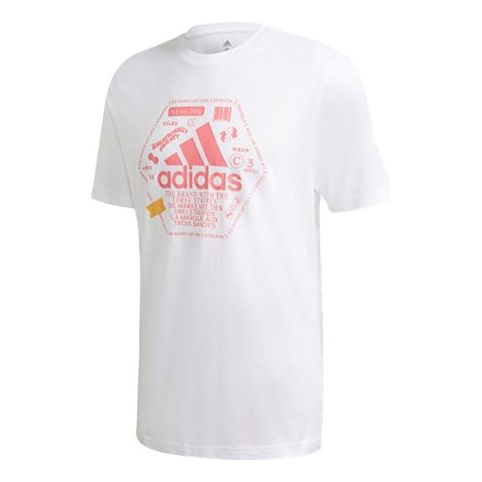 adidas Snack Bos 1 Printing Short Sleeve White GE4657