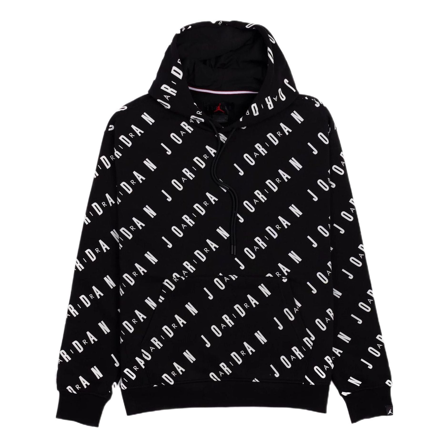Air Jordan AOP Fleece Pullover 'Black White' DV7640-010