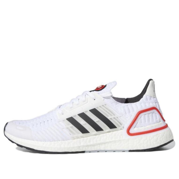adidas UltraBoost ClimaCool 1 DNA 'White Vivid Red' GZ0439