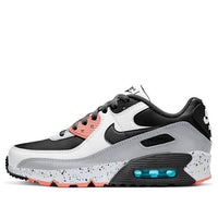 (GS) Nike Air Max 90 Leather 'White Turf Orange Speckled' CD6864-110