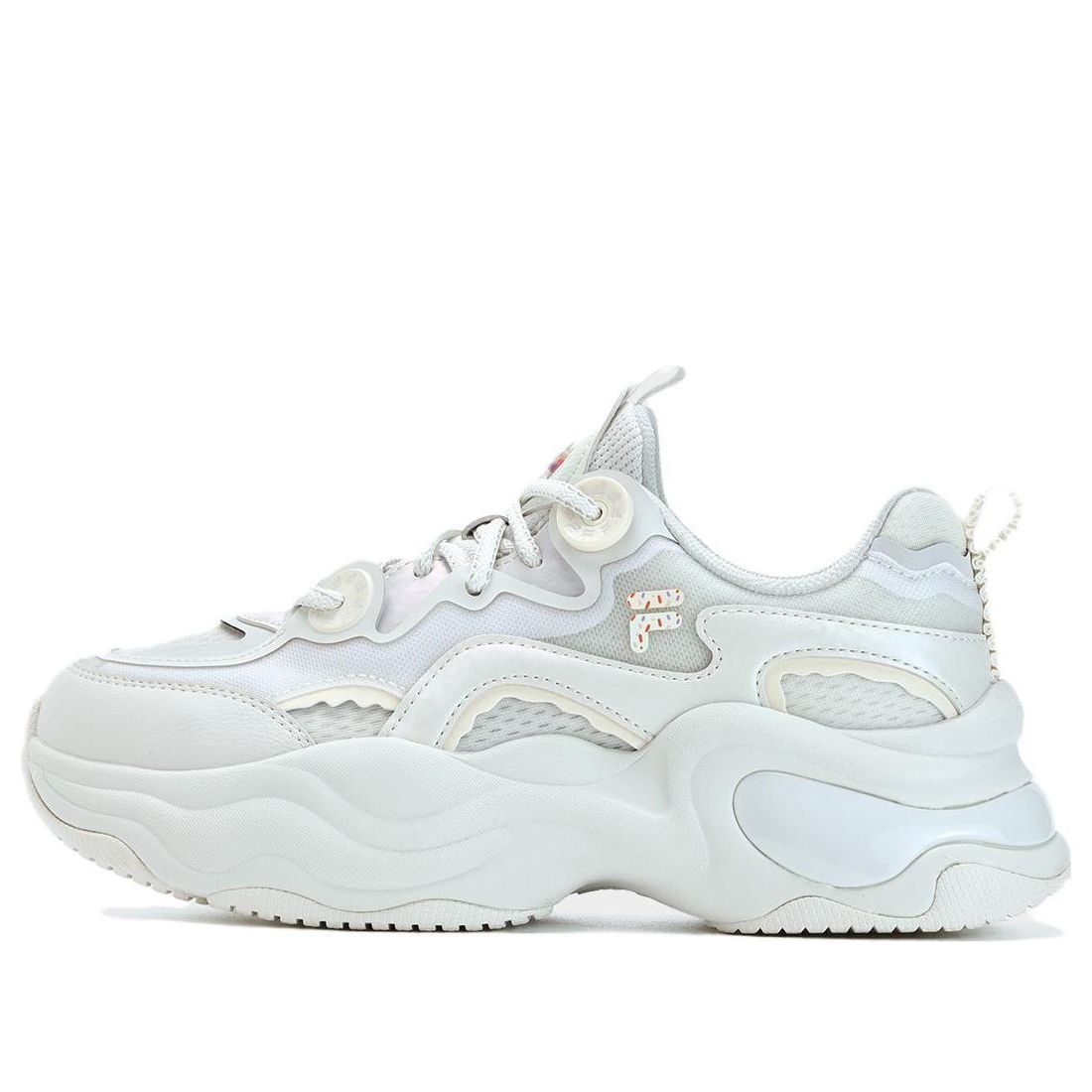 (WMNS) FILA FUSION Bubble Sneakers 'Light Blue' T12W321305FBI