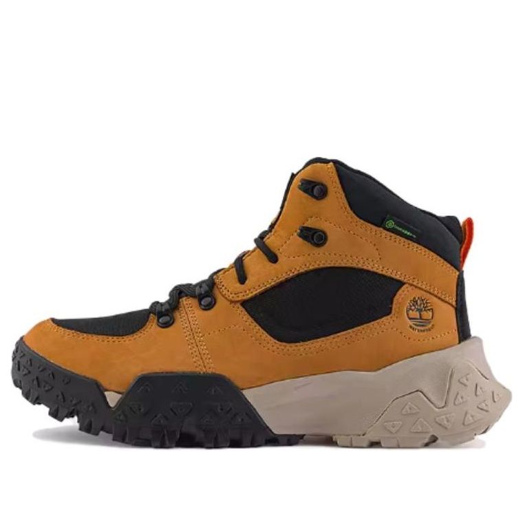 Timberland Motion Scramble Mid Lace Up Waterproof Hikers 'Wheat Nubuck' A68Q8