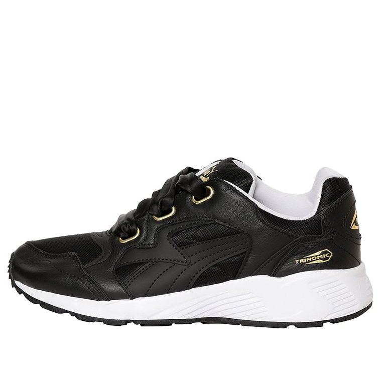 (WMNS) PUMA Prevail Heart Low Running Shoes Black/White 365649-01