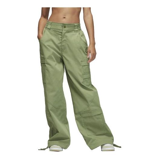 (WMNS) Air Jordan Heavyweight Chicago Pants 'Light Olive Green' FD7215-340