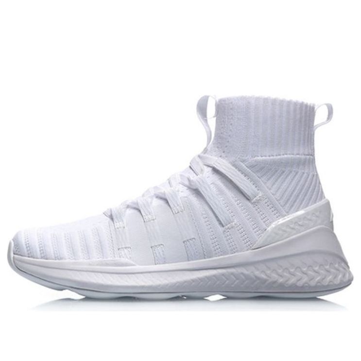 (WMNS) Li-Ning No Boundry Hi 'All White' AFPP018-1