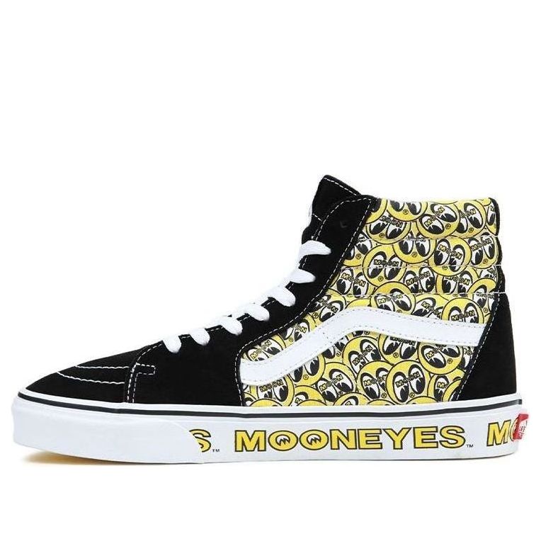 Vans Mooneyes x SK8-HI 'Black Yellow' VN0A5JMJY23