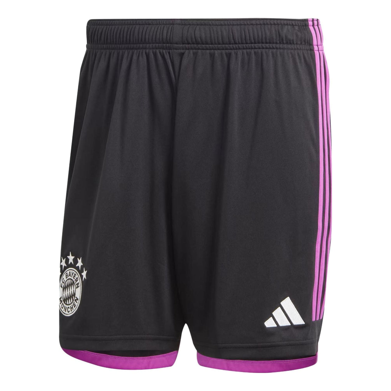 adidas FC Bayern 23/24 Away Shorts 'Black Purple' HR3720