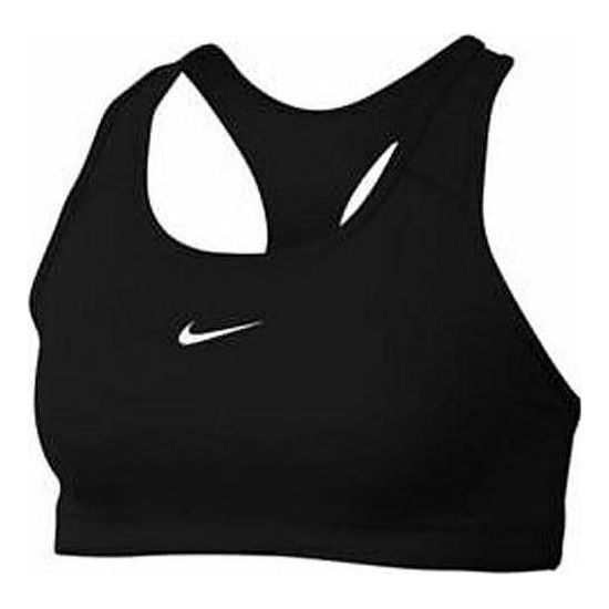 (WMNS) Nike Dri-FIT Swoosh Medium-Support 1-Piece Pad Sports Bra 'Black' BV3636-010