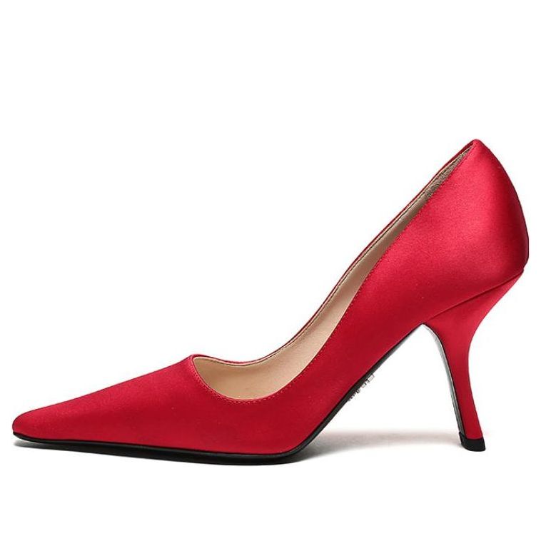 (WMNS) PRADA Satin Pumps 'Fiery Red' 1I718L_049_F068Z_F_090