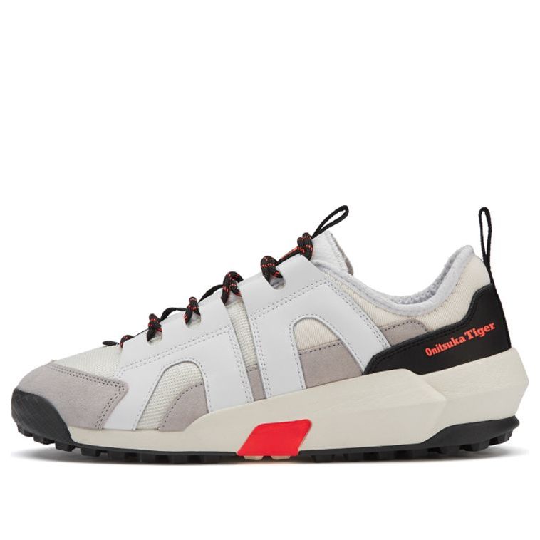 (WMNS) Onitsuka Tiger Performove Shoes 'White Cream Black Grey' 1183B897-102