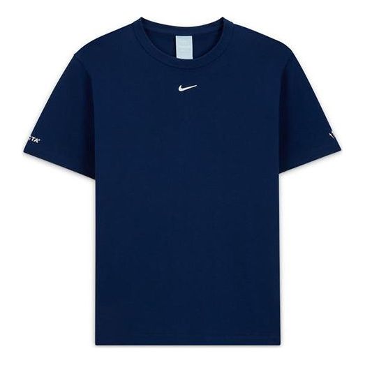 Nike x NOCTA Drake Cardinal Stock Logo T-Shirt Asia Sizing 'Blue' DJ5951-492