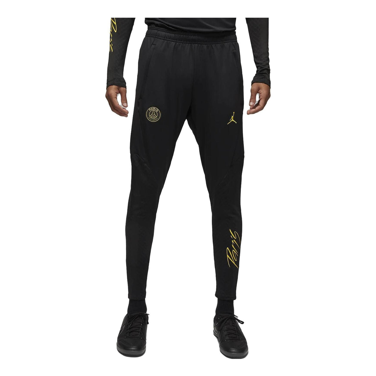 Air Jordan Dri-FIT Knit Football Pants Paris Saint-Germain Strike 'Black' DR4738-010
