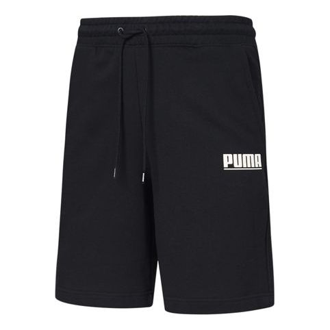 PUMA Sport Shorts 'Black White' 598489-01