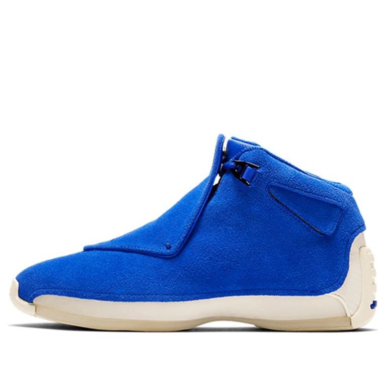 Air Jordan 18 Retro 'Blue Suede' AA2494-401