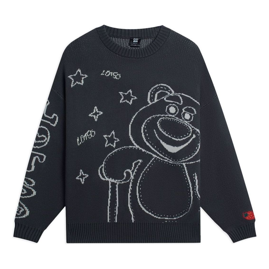 (WMNS) Li-Ning x Disney Toy Story Graphic Sweaters 'Black' AMBS198-6