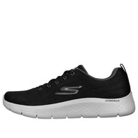 Skechers Go Walk Flex Lace Up 'Black Grey' 216481-BKGY