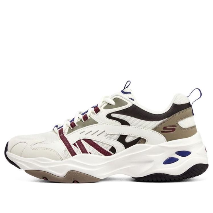 Skechers D'lites Sneakers 'White Olive Black' 894201-NTMT