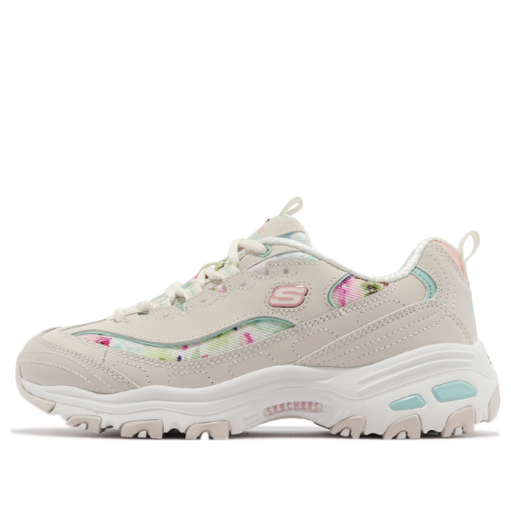 (WMNS) Skechers DLITES Blooming Fields 'Natural Multicolor' 149794-NTMT