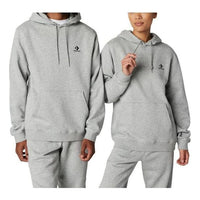 Converse Go-To Embroidered Star Chevron Standard Fit Hoodie 'Vintage Grey Heather' 10024509-A06