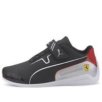 PUMA Scuderia Drift Cat Kid's Trainers Black/White/Red 339971-01