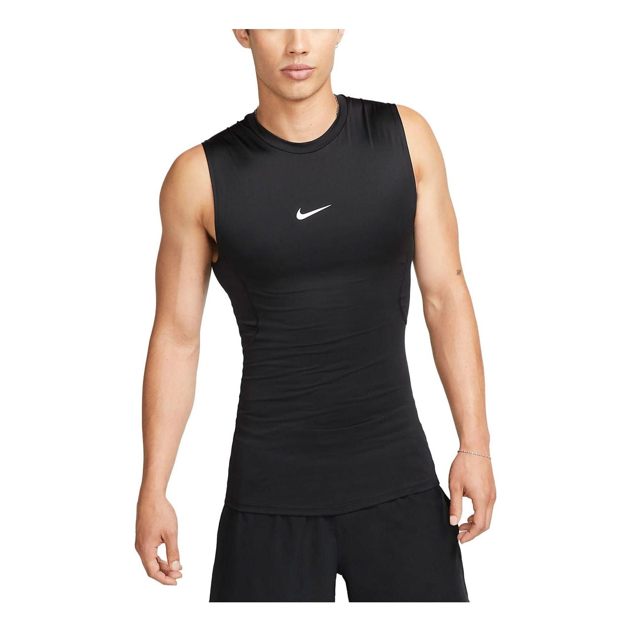 Nike Pro Dri-FIT Tight Sleeveless Workout Top 'Black' FB7915-010