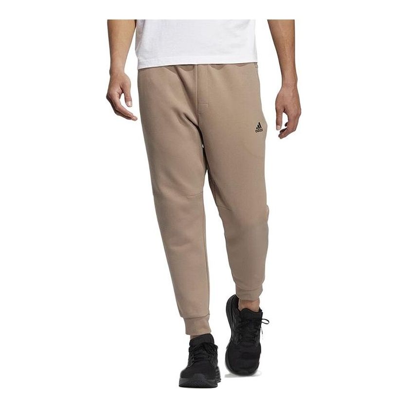 adidas Must Have Regular Knit Pants 'Brown' HN8992