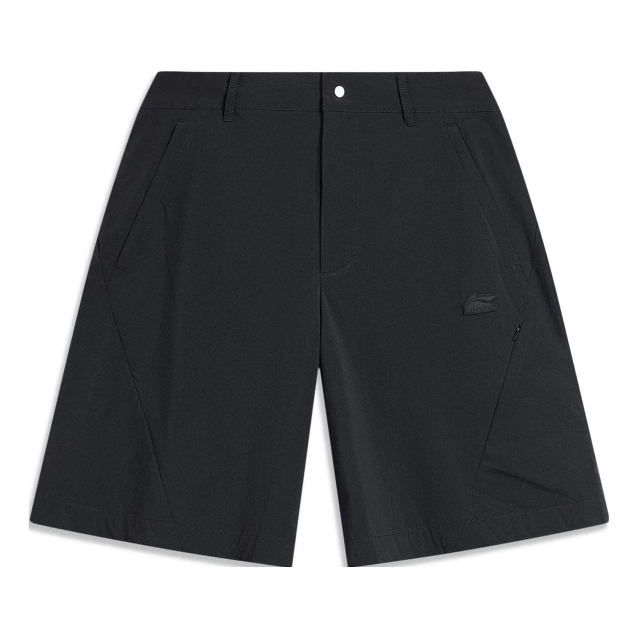 Li-Ning Label Logo Shorts 'Black' AKST439-1