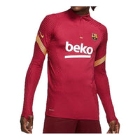 Nike FC Barcelona VaporKnit Strike Football Drill Top 'Red' CD5968-621