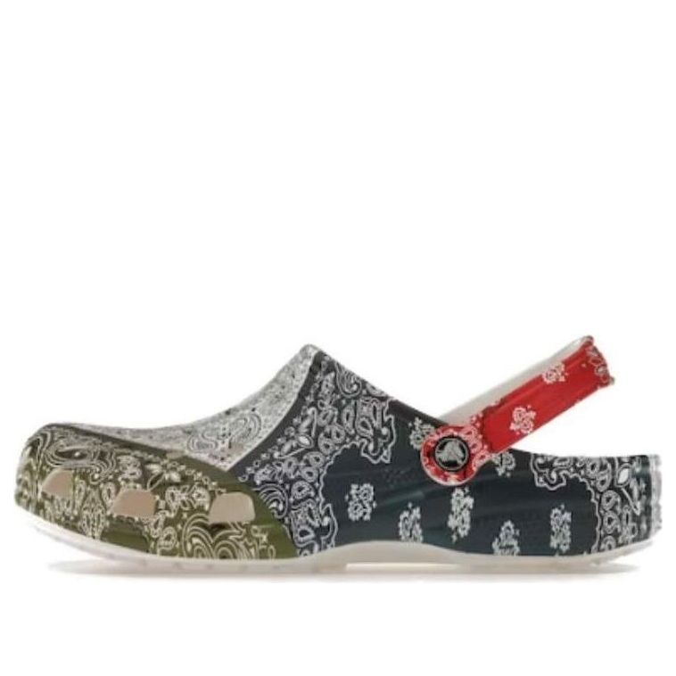 Crocs Classic Bandana Clogs 'Green Blue Red' 206871-90H