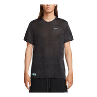 Nike Dri-FIT ADV Run Division TechKnit Short-Sleeve Running Top 'Black' FB6869-254
