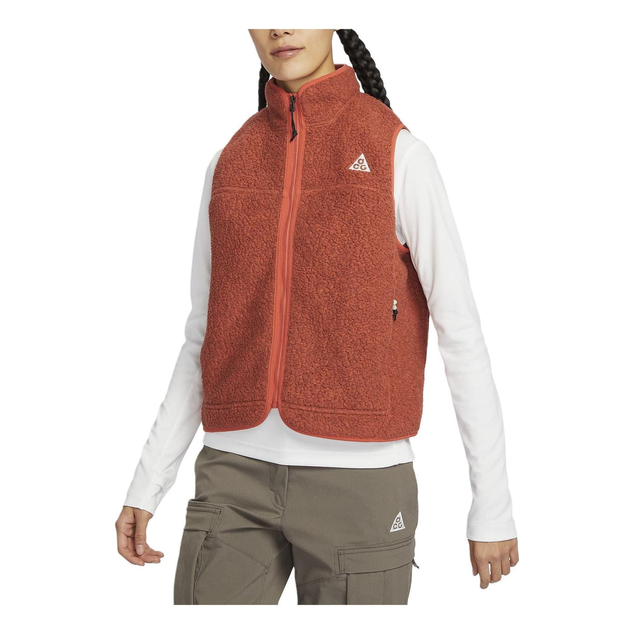 (WMNS) Nike ACG Arctic Wolf Vest 'Orange' FN1925-809