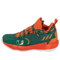 adidas Dame 7 EXTPLY 'University of Miami' GX3456