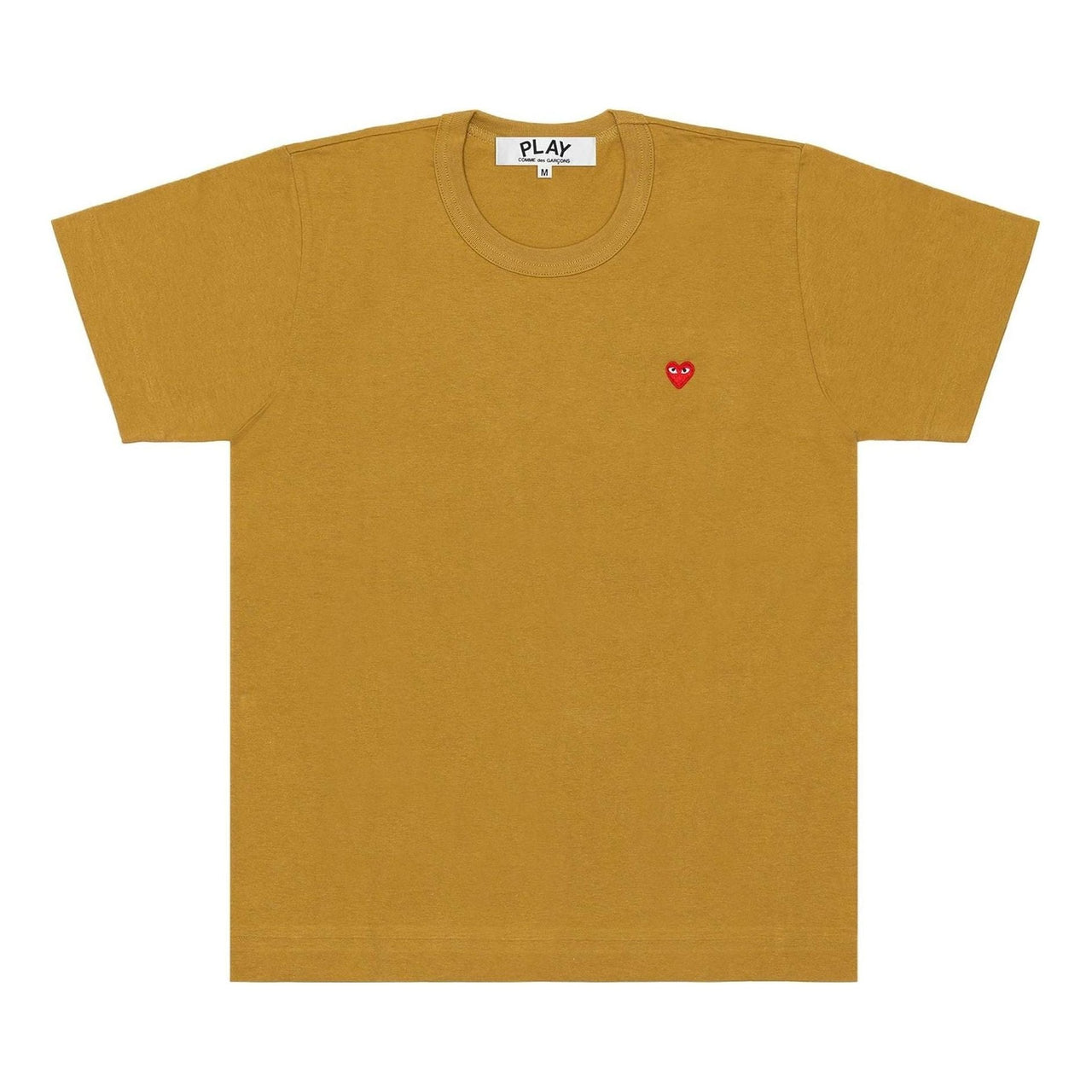 COMME des GARCONS PLAY Coloured Small Emblem T-Shirt 'Olive' AZ-T314-051-5