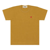 COMME des GARCONS PLAY Coloured Small Emblem T-Shirt 'Olive' AZ-T314-051-5